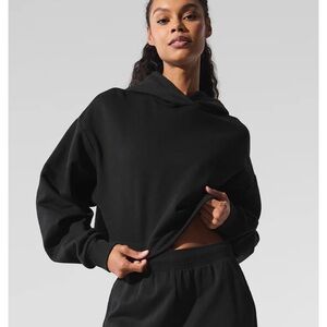 ALO Yoga Charcoal Hoodie